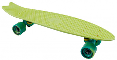 Скейтборд Fishboard 23 светло-зеленый TECH TEAM