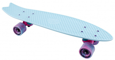 Скейтборд Fishboard 23 голубой TECH TEAM