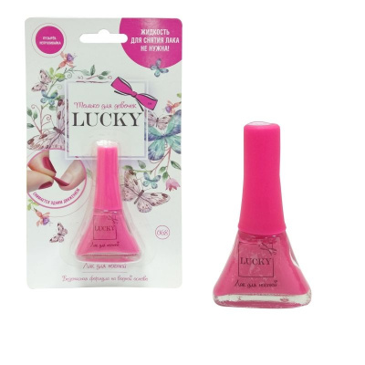 Лак Lucky цвет 068 ярко-розовый