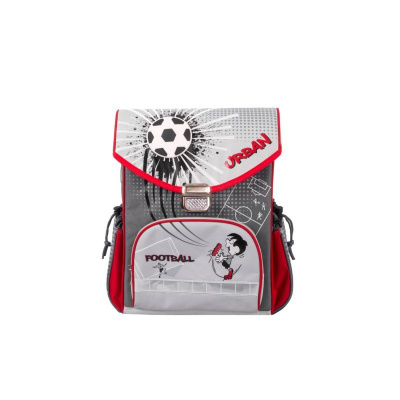 Рюкзак школьный Футбол (серый)
