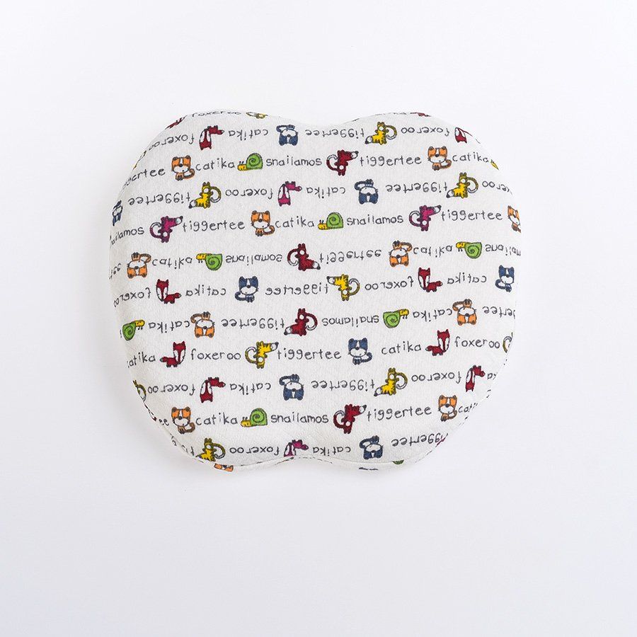 Подушка для новорожденных с выемкой в съемном чехле Бабочка Фабрика облаков