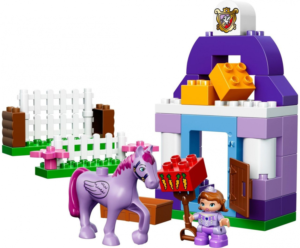 Игрушка Дупло Прекрасная королевская конюшня Софии LEGO