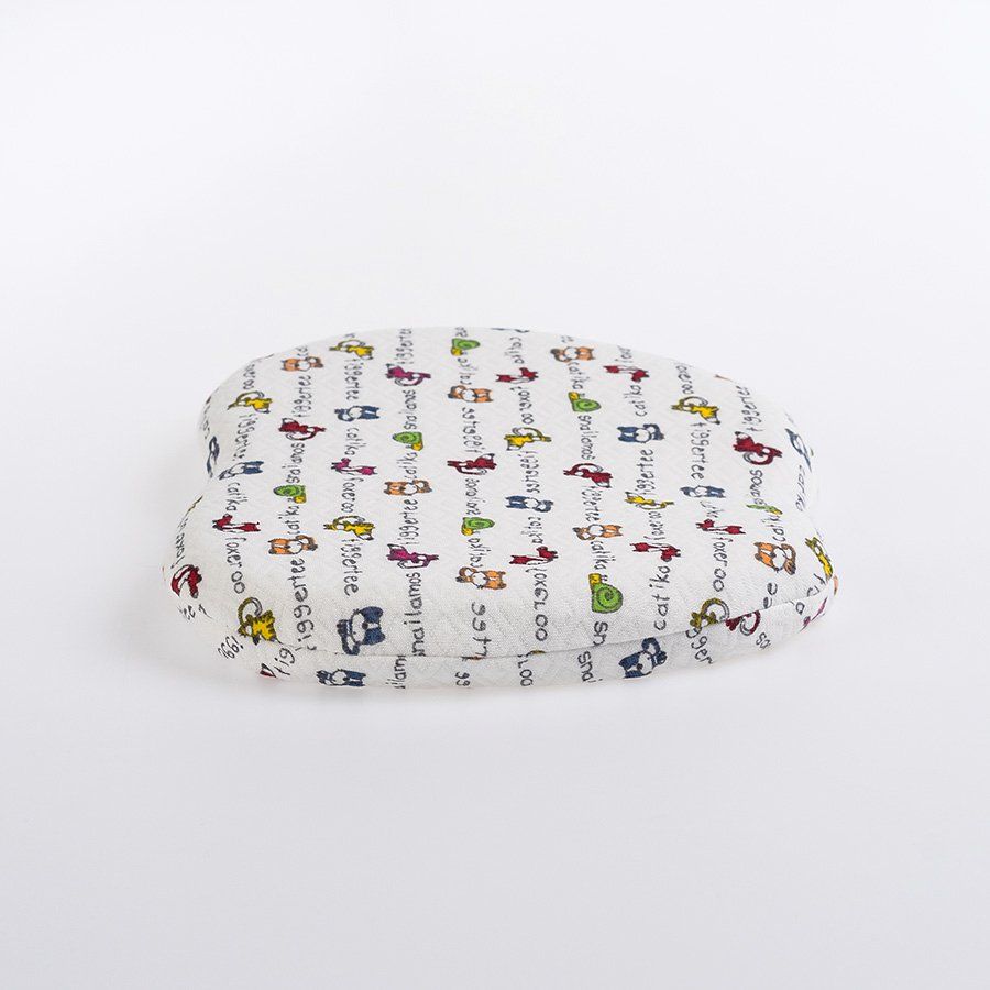 Подушка для новорожденных с выемкой в съемном чехле Бабочка Фабрика облаков