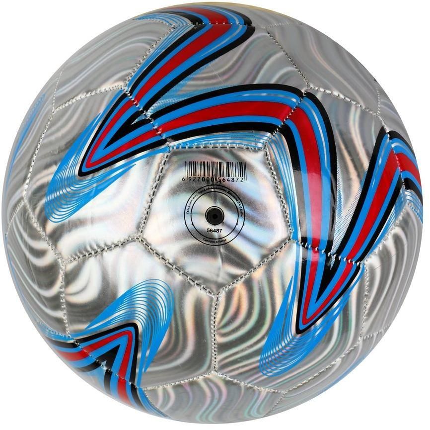 Мяч футбольный 1 слой PVC металлик X-Match