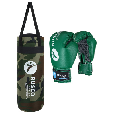 Набор бокс. начинающих RUSCO SPORT хаки (4 OZ), 37*11*11 см