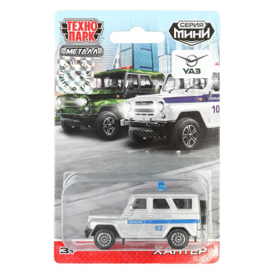Машина металл UAZ СПЕЦТЕХНИКА 7,5 см Технопарк 
