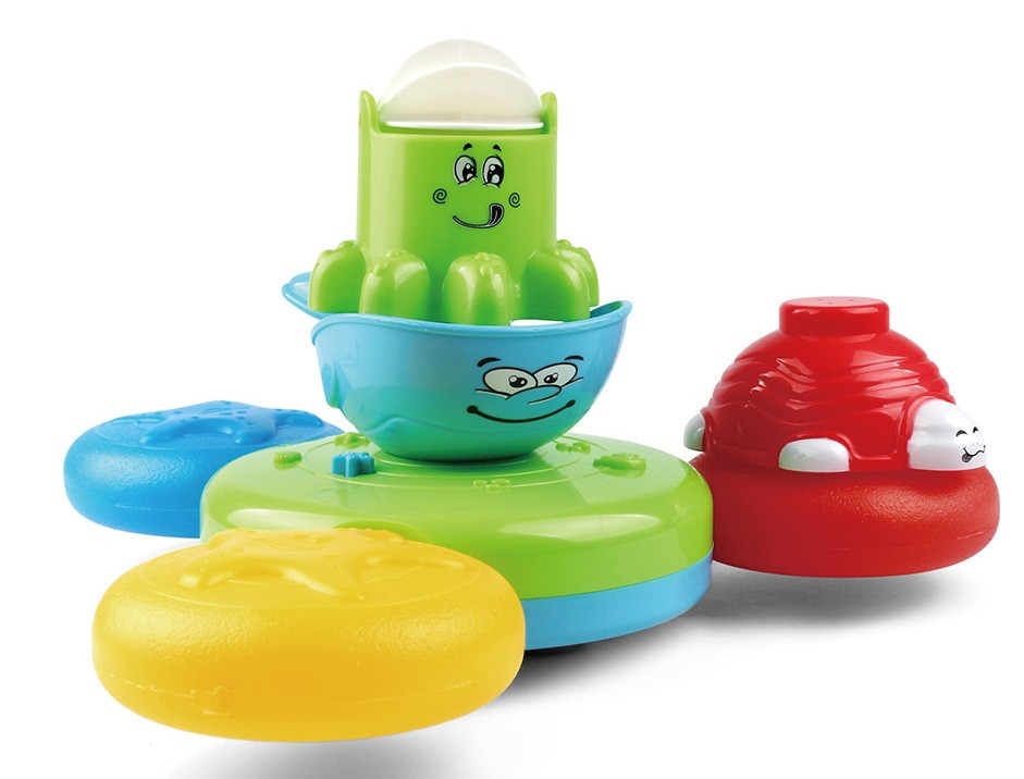 Игрушка для ванной PITUSO ВЕСЕЛЫЙ ОСЬМИНОГ (в кор.24 шт)