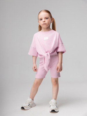 Футболка с коротким рукавом + шорты Bodo розовый
