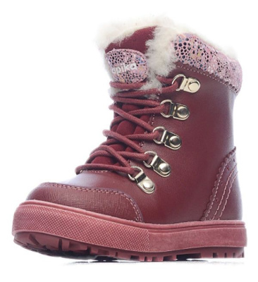 Полусапоги для девочки Kapika красный