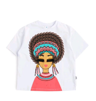 Футболка с коротким рукавом для девочки Button Blue