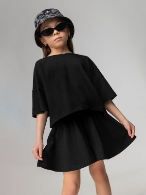 Футболка с коротким рукавом + шорты Bodo черный