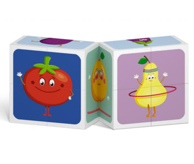 Кубик трансформер «Овощи и Фрукты» 00874