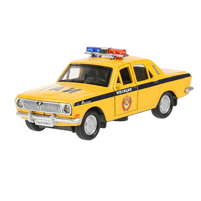 Машина Газ-2401 волга полиция 12см Технопарк