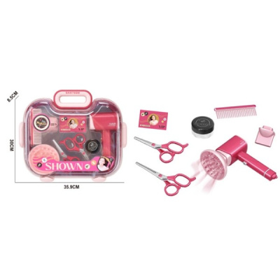 Набор "Юная модница", 7 предмметов, в чемодане, 35,9*30*8,5 см