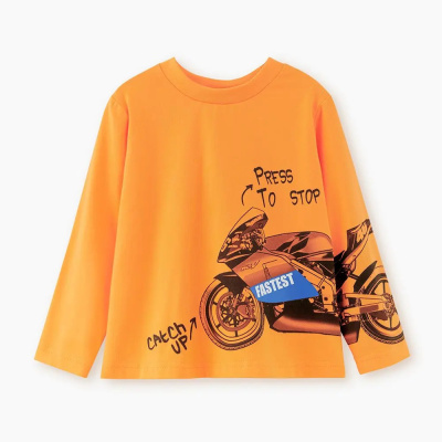 Футболка с длинным рукавом для мальчика Bell Bimbo оранжевый