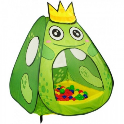 Дом + 100 шаров CALIDA ЦАРЕВНА-ЛЯГУШКА (95х95х90см)