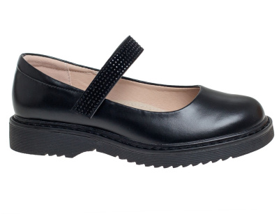 Туфли для девочки Сказка черный