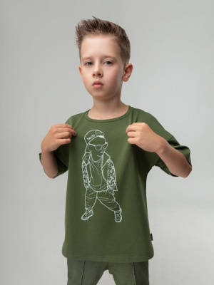 Футболка с коротким рукавом Bodo хаки