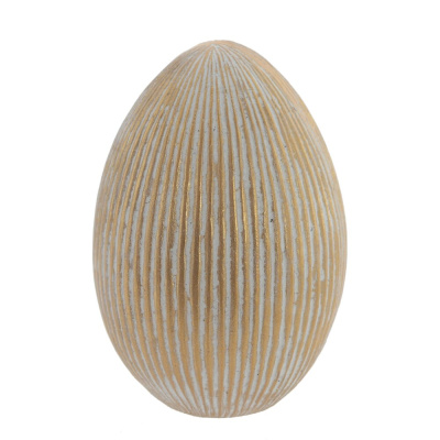 Фигурка декоративная "Яйцо" L6 W6 H9 см