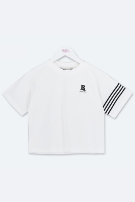 Футболка с коротким рукавом для мальчика Deloras молочный