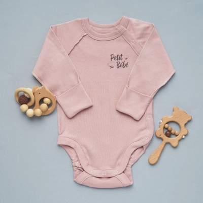 Боди Petit Bebe коричневый