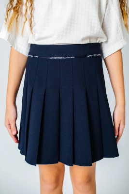Юбка школьная для девочки Deloras синий