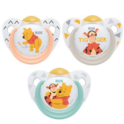 Пустышка латексная NUK Disney Медвежонок Винни 6-18мес