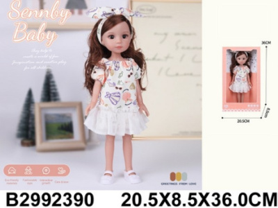 Кукла 35 см, в/к 20,5*8,5*36 см