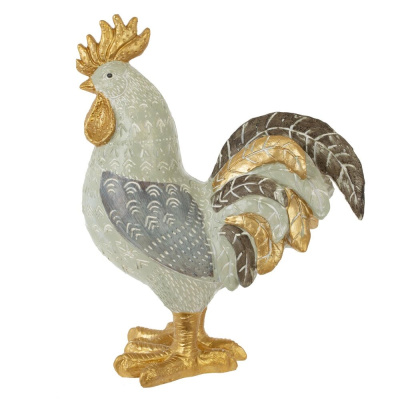 Фигурка декоративная Петух L18 W10 H23 см