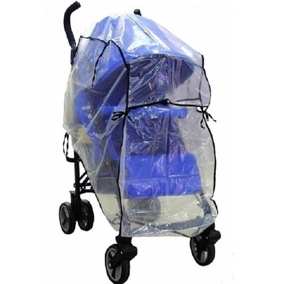 Дождевик на прогулочную коляску с окошком Маугли*
