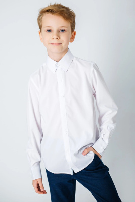 Сорочка школьная для мальчика Deloras белый