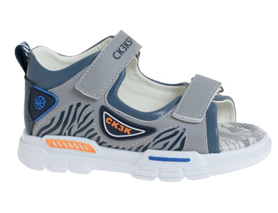 Сандалии для мальчика Сказка серый