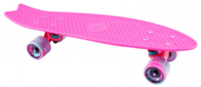 Скейтборд Fishboard 23 розовый TECH TEAM
