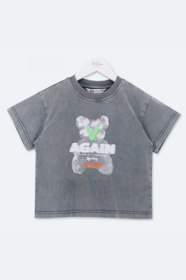 Футболка с коротким рукавом для мальчика Deloras серый