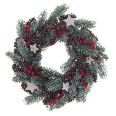 Изделие декоративное "Венок", L39 W10 H39 см