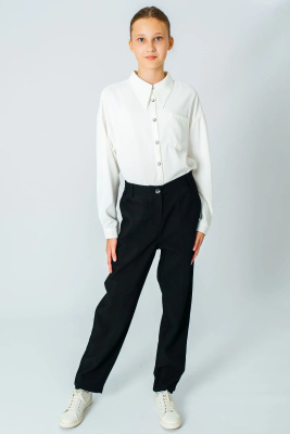 Брюки школьные для девочки Deloras черный