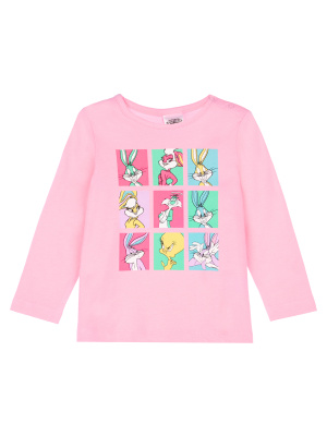 Футболка с длинным рукавом для девочки PlayToday