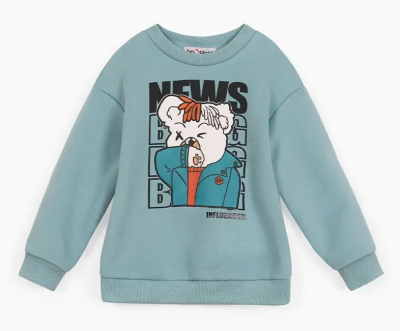 Джемпер для мальчика Bell Bimbo серо-голубой