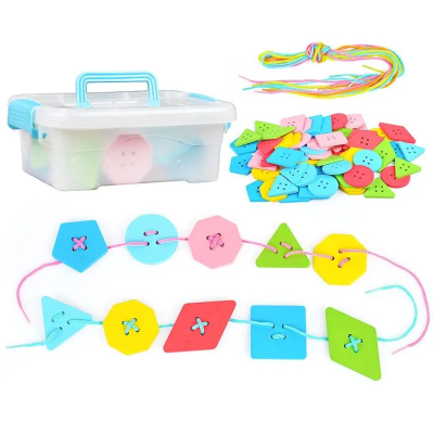 Шнуровка D1540 Яркие детали 40 предметов