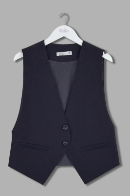 Жилет для девочки Deloras синий