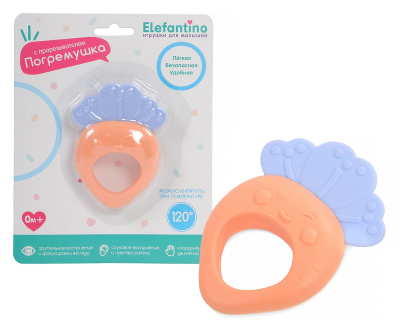 Погремушка-клубничка Elefantino