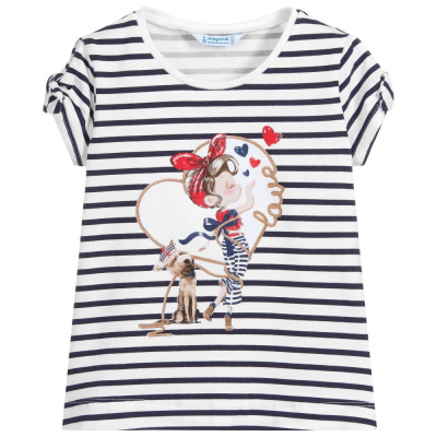 Футболка с коротким рукавом для девочки Mayoral