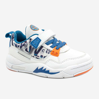 Кроссовки для мальчика Kapika белый-синий