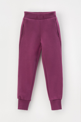 Брюки для девочки Crockid насыщенная клюква к405