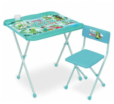 Комплект мебели (стол+стул) с Динозавриком Nika Kids*