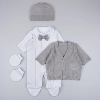 Комбинезон + шапочка + кофточка + рукавички Марсель Лео