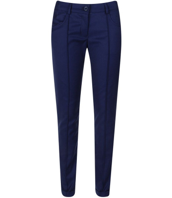 Брюки школьные для девочки Button Blue