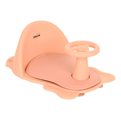 Сиденье для купания,Peach/Персиковое,38,5х28х16,5см PITUSO 