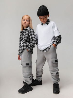 Брюки Bodo светло-серый