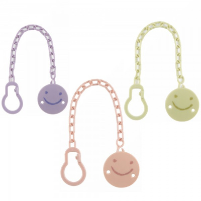 ПоМа Прищепка для пустышки пласт с 4 мес